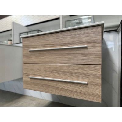 Wall Hung Vanity Misty Series 900mm Wood Grain